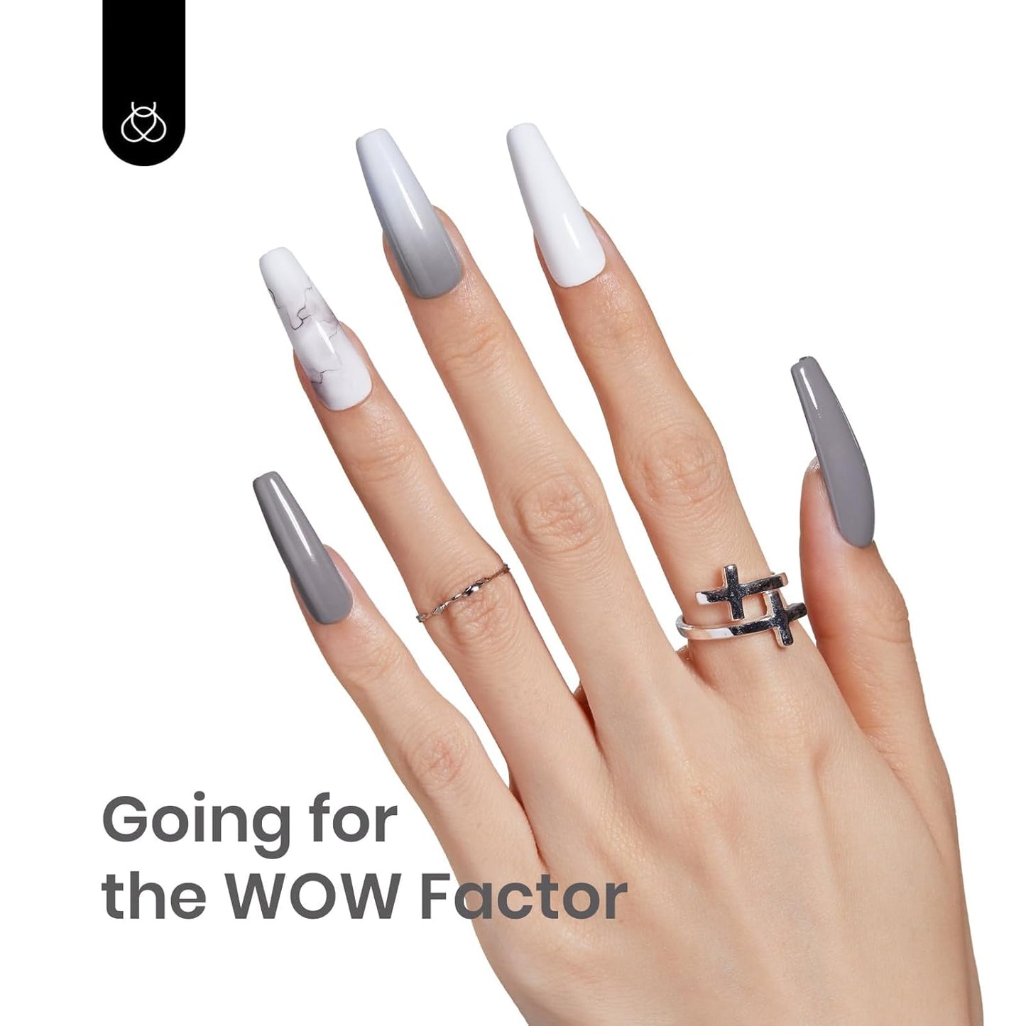 beetles 15 ml Gray Gel Nail Polish Neutral Light Pastel Solid Grey Color Soak Off LED UV Lamp DIY Manicure Decoration Nail Art Design Salon at Home Gift for Women Girls-Velvo Beauty