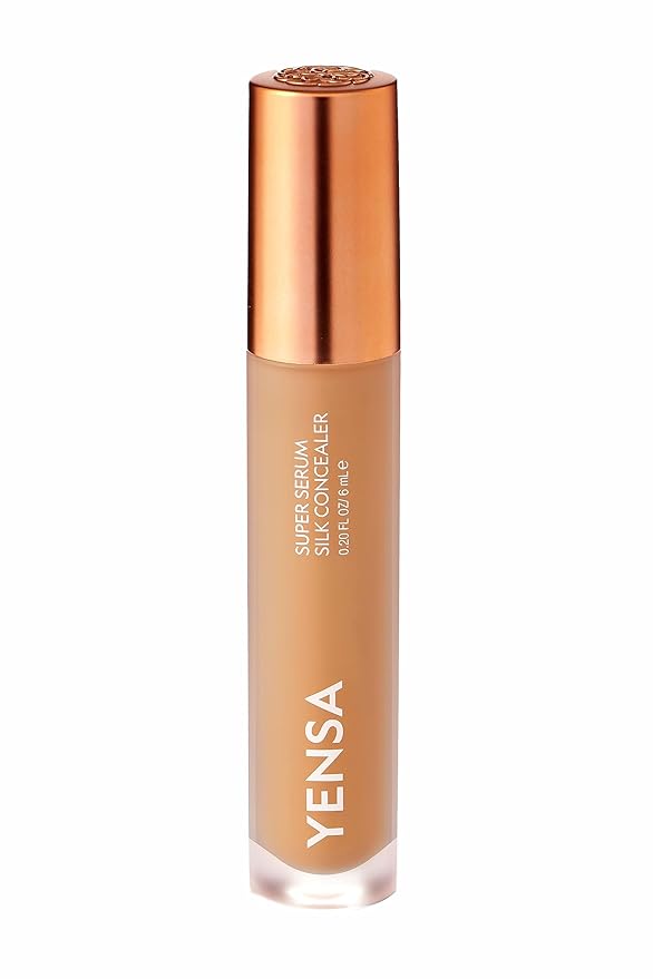 YENSA Super Serum Silk Concealer - Age-Defying Asian Skincare, Natural Superfood Ingredients Cover Imperfections, Boost Collagen (Light 2) - .20 fl oz-Velvo Beauty