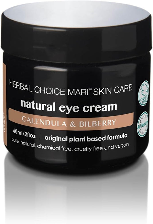 Herbal Choice Mari Natural Eye Cream; 2floz BPA-Free Plastic-Velvo Beauty