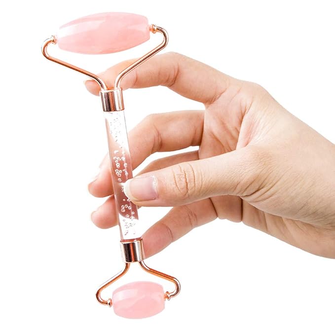 Jade Roller and Gua Sha Set - Facial Body Eyes Neck Massager Tool for Beautiful Skin Detox - Reduce Wrinkles Aging -(Southern Jade)-Velvo Beauty