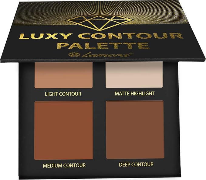 Contour Palette Powder Contour Kit - Contouring Makeup Palette With Mirror - 4 Highly Pigmented Matte Colors For Contouring And Highlighting - Vegan, Cruelty Free And Hypoallergenic-Velvo Beauty