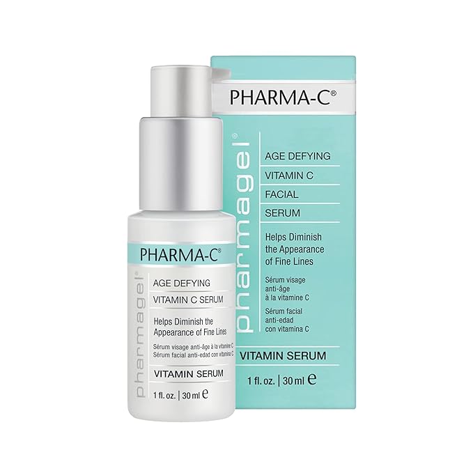 Pharmagel Pharma-C Vitamin Serum | Age Defying Facial Serum | Anti-Wrinkle Face Serum | Age Spot Remover for Face - 1 oz-Velvo Beauty
