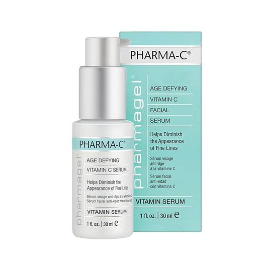 Pharmagel Pharma-C Vitamin Serum | Age Defying Facial Serum | Anti-Wrinkle Face Serum | Age Spot Remover for Face - 1 oz-Velvo Beauty