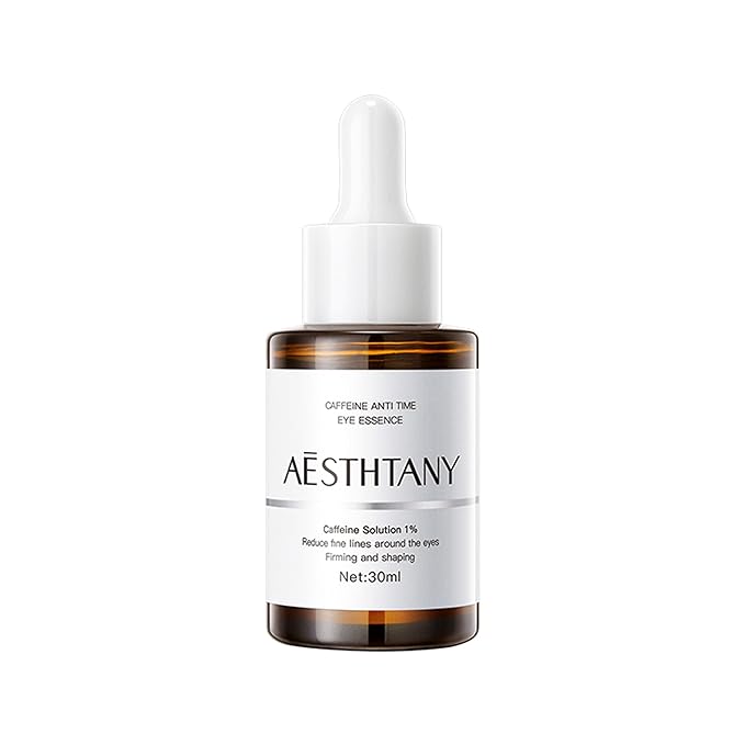 Caffeine Niacinamide Organic Carnosine Serum 1 Fl Oz / 30ml Reduce fne lines around the eyesFirming and shaping Anti-Aging,Moisturizing, Anti-Wrinkle Eye Serum - Skin Repair (Caffeine)-Velvo Beauty