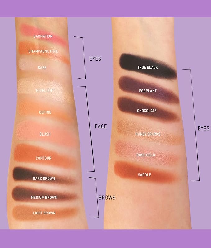 Rude Cosmetics In Your Face 3-in-1 Palette Makeup Women 0.84 oz-Velvo Beauty