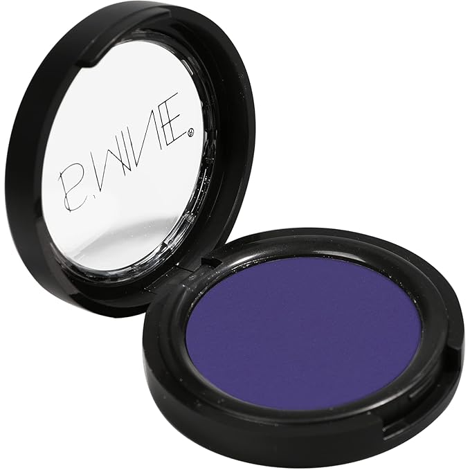 ISMINE Single Eyeshadow Powder Palette, Matte Purple, High Pigment, Longwear Single Eye Makeup for Day & Night-Velvo Beauty