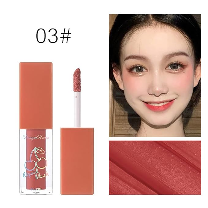 Liquid Blush 4Pcs Set Makeup for Cheeks Matte Finish Soft Cream, Flushed Cheeks, Vegan & Cruelty-free,Long-Wearing, Smudge Proof, Natural-Looking-Velvo Beauty