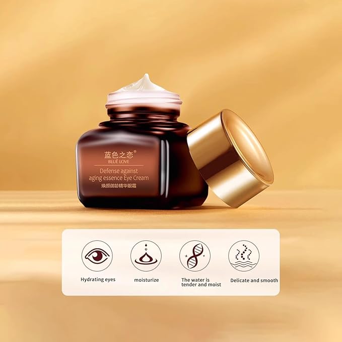 Eye Cream for Dark Circles and Puffiness, Reducing Puffiness and Bags Under Eyes Night Eye Cream, Moisturizing and Easily Absorbed Night Time Eye Wrinkle Cream for Women, 0.7oz-Velvo Beauty