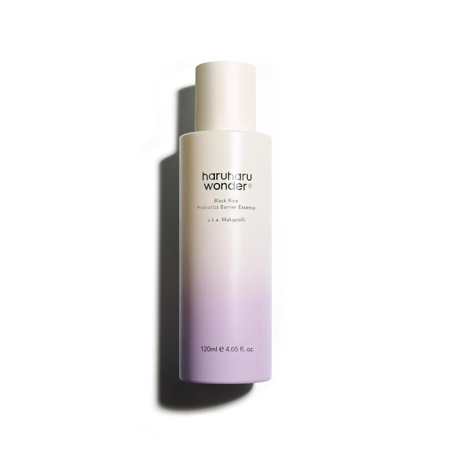 haruharu wonder Black Rice Probiotics Barrier Essence 4.05 fl. oz., Essence Toner to Strengthen Skin Barrier with Ceramides, Fermented Ingredients, Soothing, Moisturizing, Plumping, White-Velvo Beauty