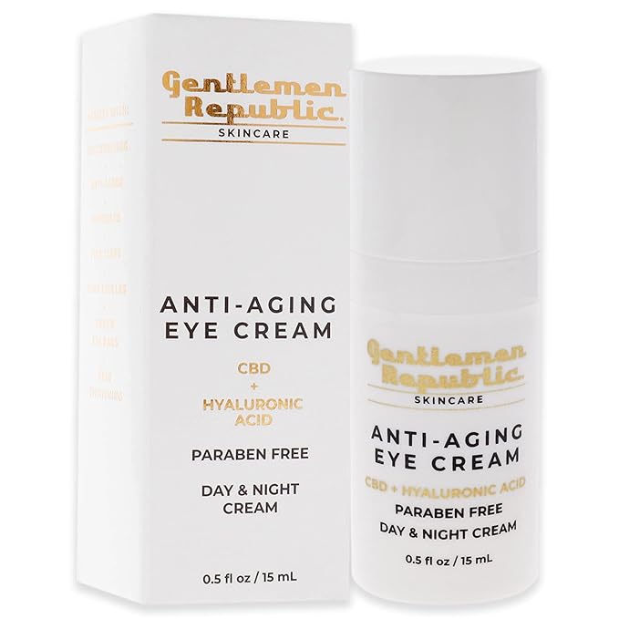 Gentlemen Republic Genuine Grooming Anti-Aging Eye Cream Men Cream 0.5 oz-Velvo Beauty