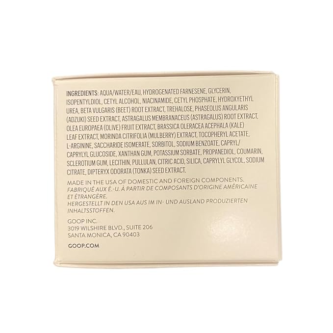goop Beauty 72-Hour Hydrating Water Cream | Matte Moisturizer for All Skin Types | Niacinamide & Fermented Astragalus Root | Hydrating Face Lotion to Plump, Firm & Reduce the Look of Pores | 1.7 fl oz-Velvo Beauty