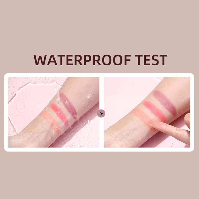 Liquid Blush Makeup Wand, Velvet Cream Blush Stick for Cheeks and Lips, Blush and Highlighter Stick, Easily Blendable, Long-Wearing, Smudge Proof-Velvo Beauty