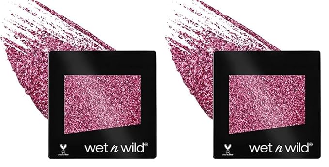 wet n wild Color Icon Glitter Eyeshadow Shimmer Groupie (Pack of 2)-Velvo Beauty