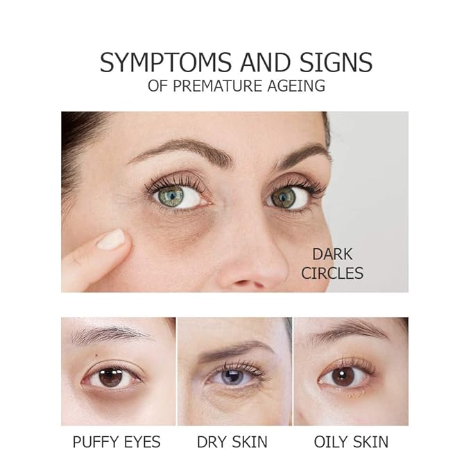 VENZEN Pure 24K Gold Eye Cream Real Luxury Effect Beauty Of Nature Nourishment Hydrating 30g-Velvo Beauty