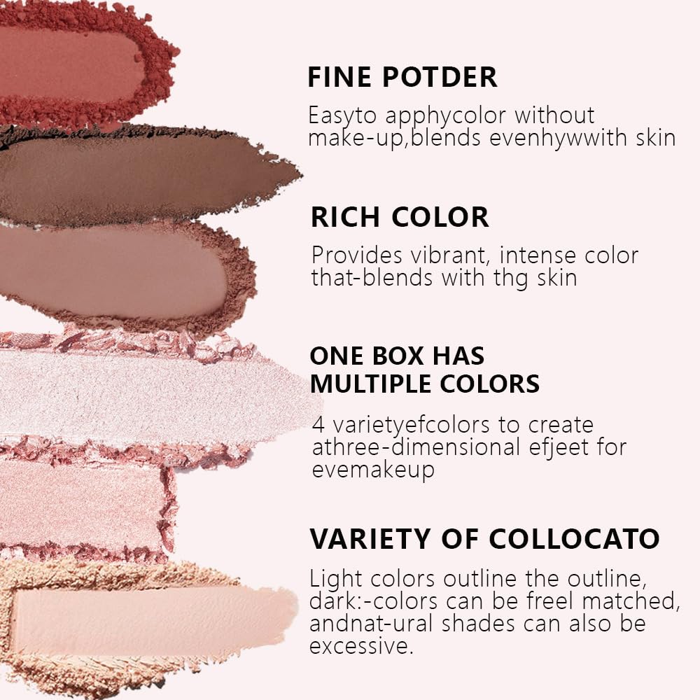 12Colors Eye Shadow Palette With Mirror and Brush,Nude Pink Brown Neutral Natural Eyeshadow Palette,Long Lasting Waterproof Travel Size Makeup Pallete-Velvo Beauty