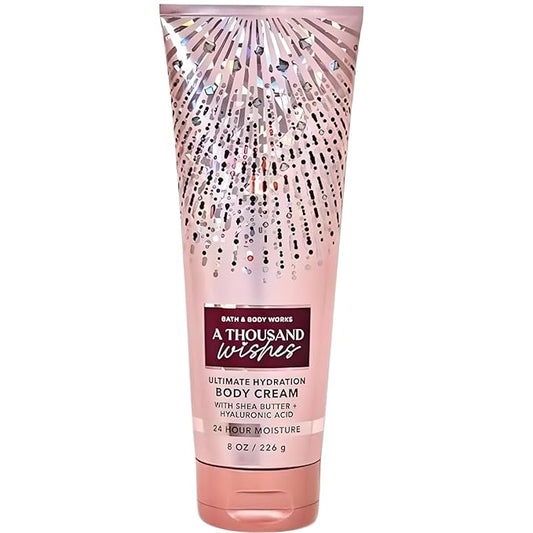 Bath & Body Works A Thousand Wishes Ultimate Hydration Body Cream, 8 Ounce-Velvo Beauty
