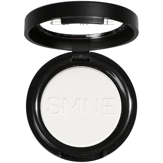 IS'MINE Single White Matte Eyeshadow Powder Palette High Pigment, Longwear, Intense Color Best White Eyeshadow-Velvo Beauty