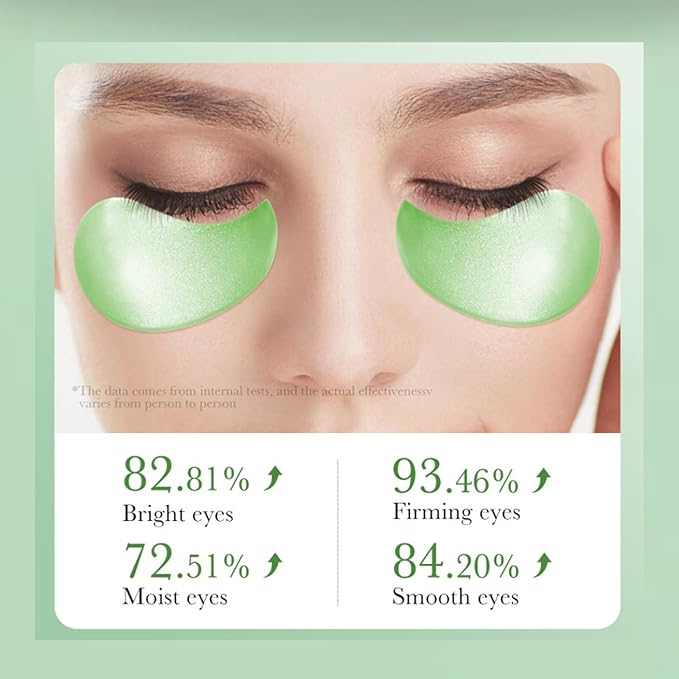 Under Eye Patches for Dark Circles, Puffiness and Eye Bags, Aloe Vera Eye Mask,Wrinkle Treatment Anti-Aging Rejuvenating Moisturizing Skin Care 60PCS Collagen Eye Gel Pads Anti-Wrinkle Eye Patches-Velvo Beauty