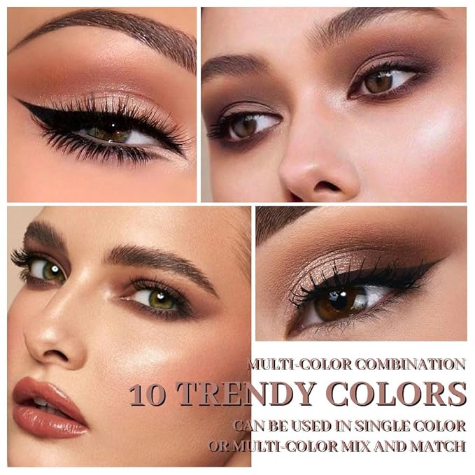 Shimmer Matte Eyeshadow Palette.Longwearing Highly Pigmented Natural Beige Gold Glitter Powder Palet.Matt Shiny Eye Makeup paleta de sombras.02#-Velvo Beauty