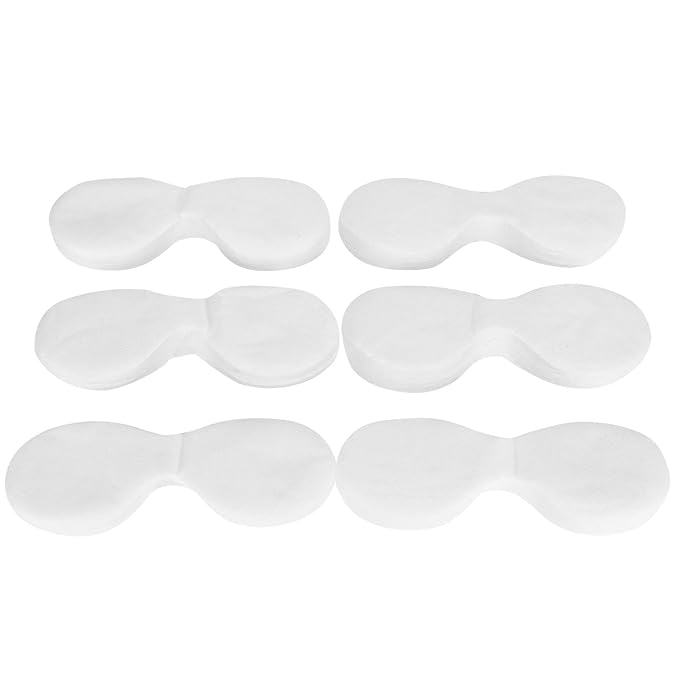 Eye Mask Paper, 600pcs Disposable Ultra-thin Eye Mask Paper DIY Beauty Salon Eye Mask Sheet DIY Eye Mask Paper Beauty Salon Eye Mask Sheet for Moisturizing Eye Care Tool Suitable for All Skin Types-Velvo Beauty