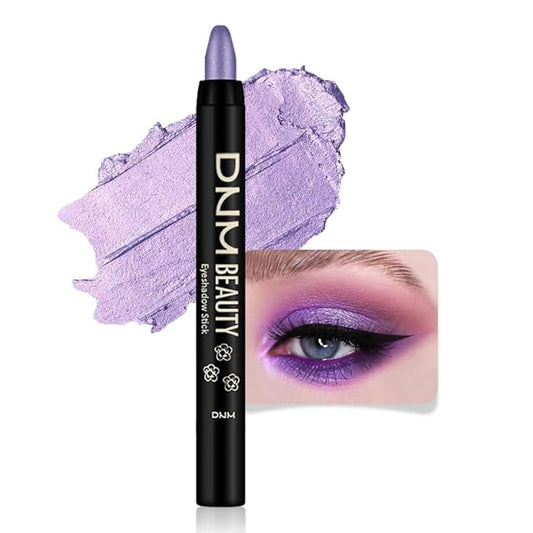 evpct Violet Shimmer Cream Eye Shadow Brightener Sticks Set for Eyes, Violet Shimmery Matte Pencil Eye shadow Applicator Stick Pen Palette Makeup Waterproof sombras en crema para ojos 09#-Velvo Beauty