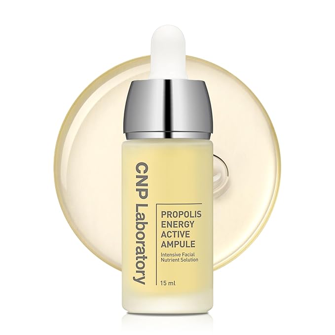 CNP Honey Glow Serum - Hyaluronic Acid & Propolis for Hydrating, Anti-Aging, Centella Soothing Serum, for Sensitive Skin, Korean Skin Care (0.5 fl. oz)-Velvo Beauty