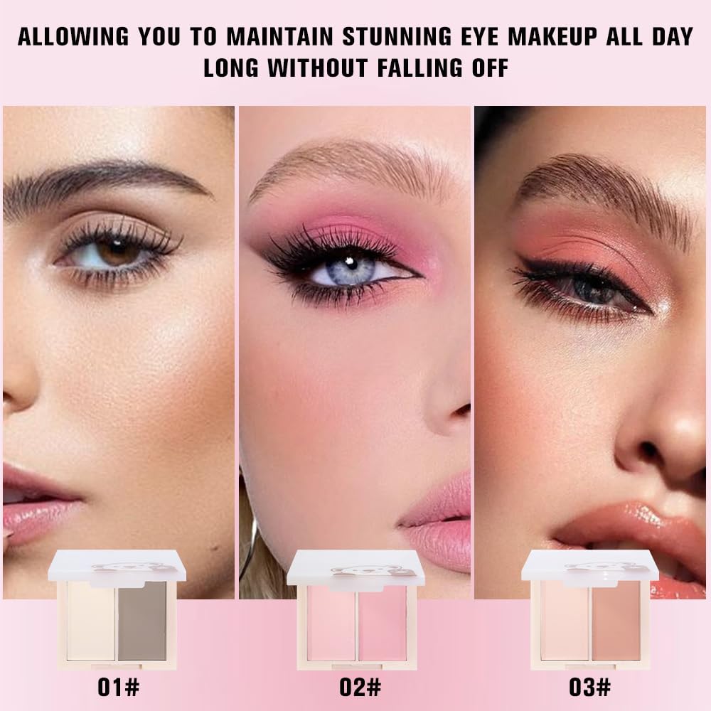 AMY'S DIARY Matte Eyeshadow, Lavender Pink Eyeshadow, Ultra-fine Lightweight Powder, Multiuse Blendable Eye shadow and Blush Makeup, Daily Matte Warm Tone Eyes Makeup, Half Pink (02#)-Velvo Beauty