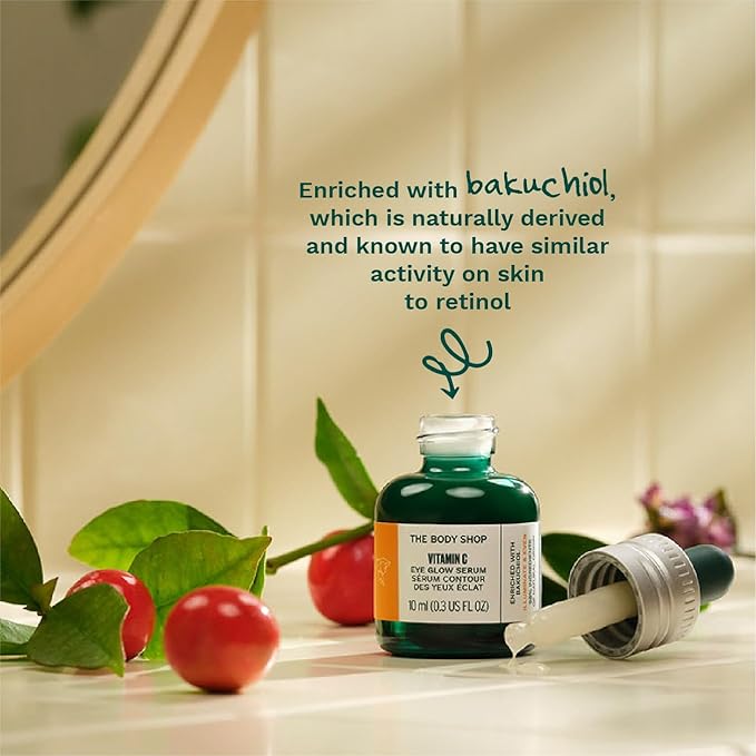 The Body Shop Vitamin C Eye Glow Serum - Illuminating And Brightening For Eye - 0.3 Fl Oz-Velvo Beauty