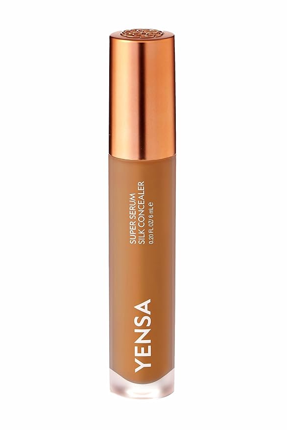 YENSA Super Serum Silk Concealer - Age-Defying Asian Skincare, Natural Superfood Ingredients Cover Imperfections, Boost Collagen (Medium 2) - .20 fl oz-Velvo Beauty