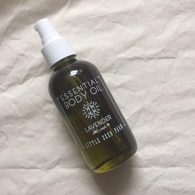 Little Seed Farm Essential Body Oil, Lavender, 4.0 Ounce-Velvo Beauty
