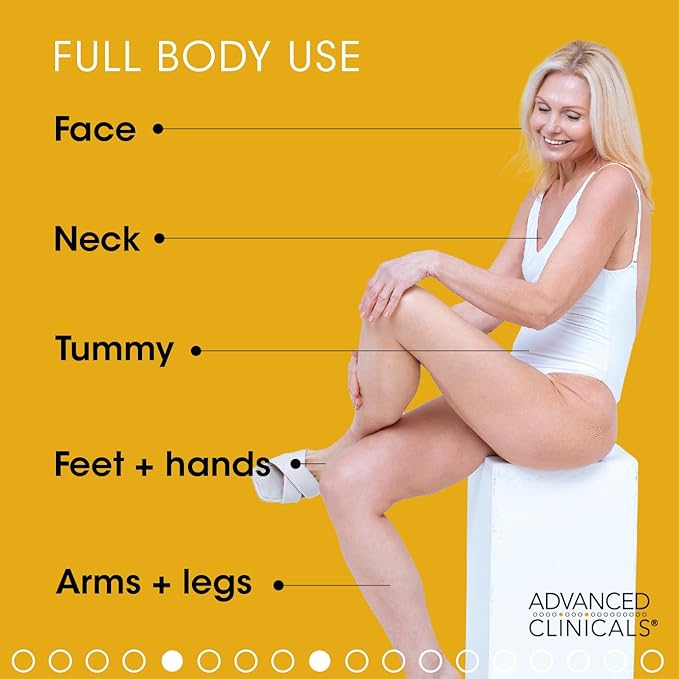 Advanced Clinicals Retinol Cream + Hyaluronic Acid Lotion Face & Body Skin Care. Anti Aging Dry Skin Rescue Creams Reduce Appearance Of Wrinkles, Fine Lines, & Sagging Skin, 16 Oz (Pack of 2)-Velvo Beauty