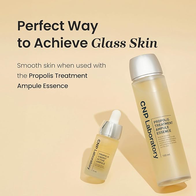 CNP Honey Glow Serum - Hyaluronic Acid & Propolis for Hydrating, Anti-Aging, Centella Soothing Serum, for Sensitive Skin, Korean Skin Care (1.18 fl. oz)-Velvo Beauty