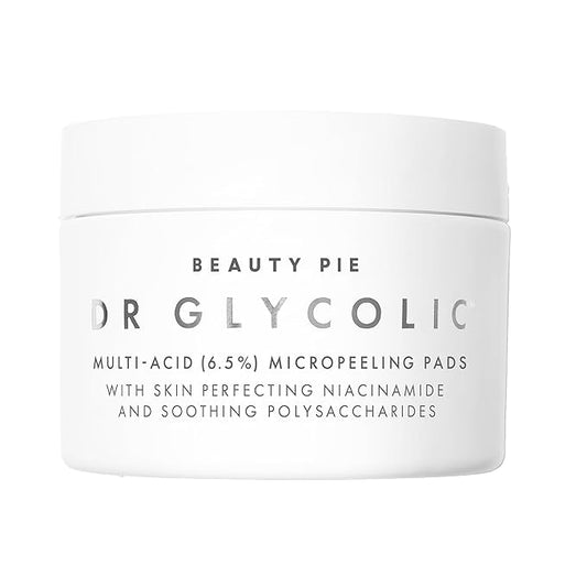 Beauty Pie Dr Glycolic Multi-Acid (6.5%) Micropeeling Glycolic Acid Pads For Exfoliating & Anti-Aging Benefits-Velvo Beauty