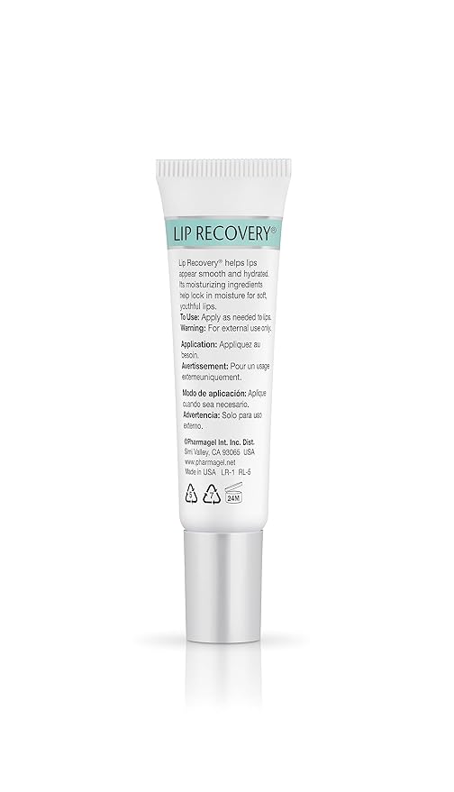 Pharmagel Lip Recovery Protectant, Hydrating Lip Treatment for Lip Lines and Wrinkles | Lip Moisturizer | Lip Balm & Repair - 0.5 oz.-Velvo Beauty