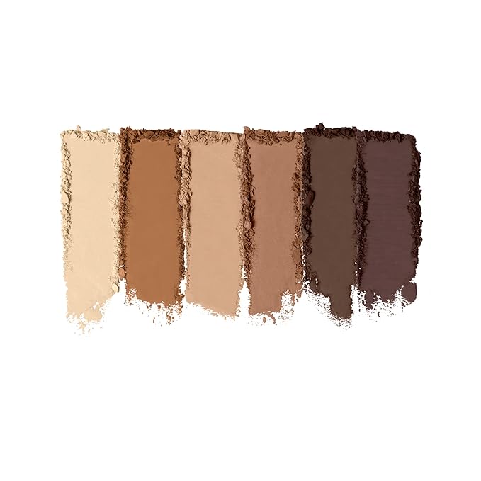 Milani Gilded Mini Eyeshadow Palette with 6 Matte & Shimmer Hues - Whiskey Business-Velvo Beauty