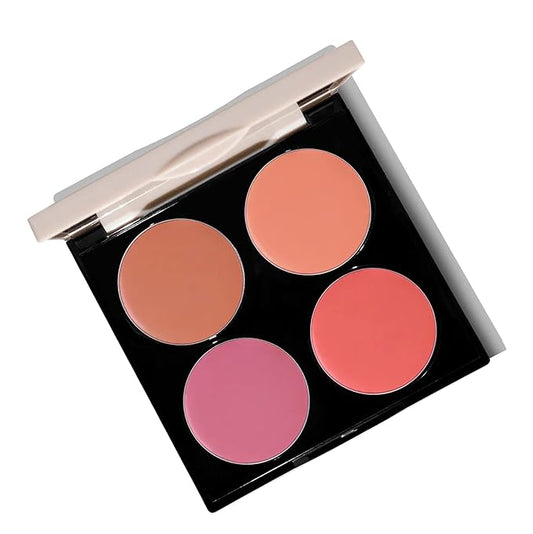 FITGLOW Beauty – Ceramide Cream Lip + Cheek Palette | Vegan, Woman-Owned Clean Beauty (Freshly Picked)-Velvo Beauty