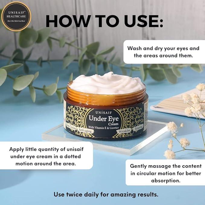 Under Eye Cream Anti Aging – Eye Cream for Puffiness and Bags Under Eyes | Eye Repair Cream for Dark Circles Under Eye Treatment | Puffy Eyes Treatment | Eye Cream for Dark Circles 1.76 oz-Velvo Beauty