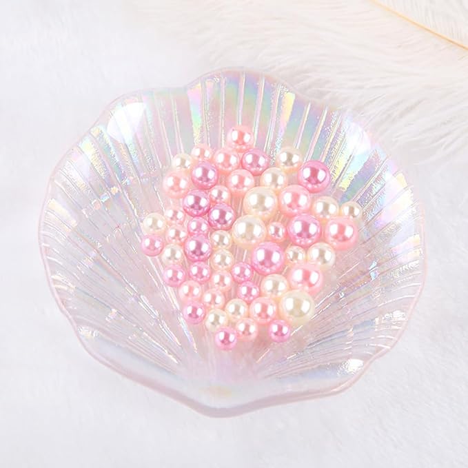 NOLITOY Colorful Nail Art Palette,Shell Nail Art Display Stand for Nail Displays,Nail Art Painting Palette Nail Gel Color Makeup Display Board-Velvo Beauty
