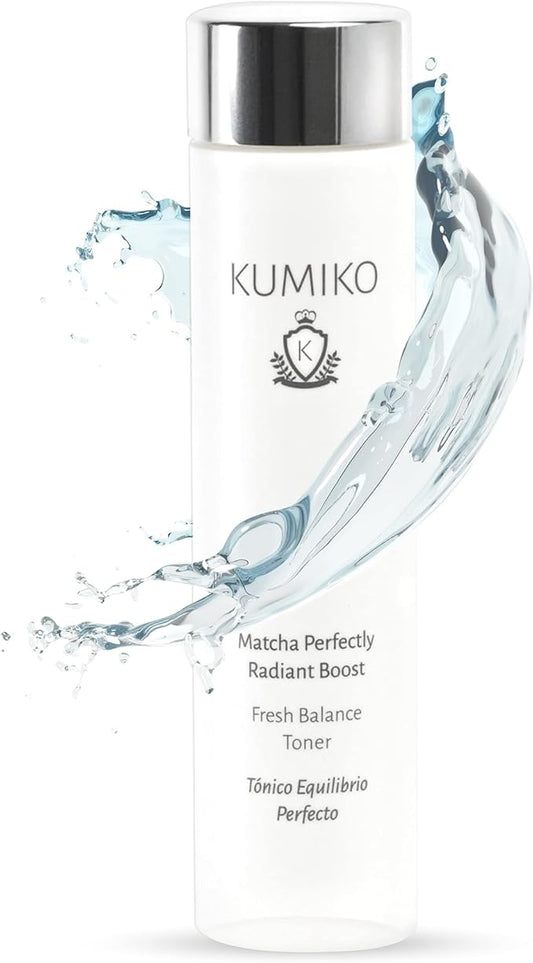 KUMIKO Ultimate Matcha Skin Care: Radiant Boost Face Toner Fresh Balance - Purifying & Refreshing Glow Essence - Hydrate, Balance, Replenish Skin - 7.84 oz - Soothe and Revitalize Your Skin-Velvo Beauty
