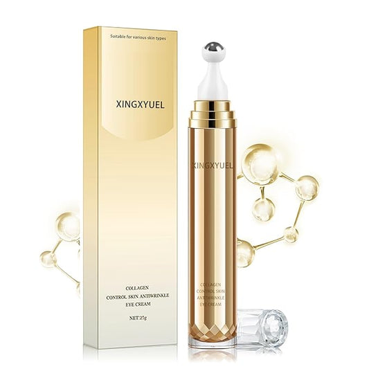 Eye Cream for Dark Circles Puffiness and Bags Eye Serum Eye Roller for Puffy Eyes Under Eye Cream for for Women Daily Skincare Crema Para Las Ojeras-Velvo Beauty