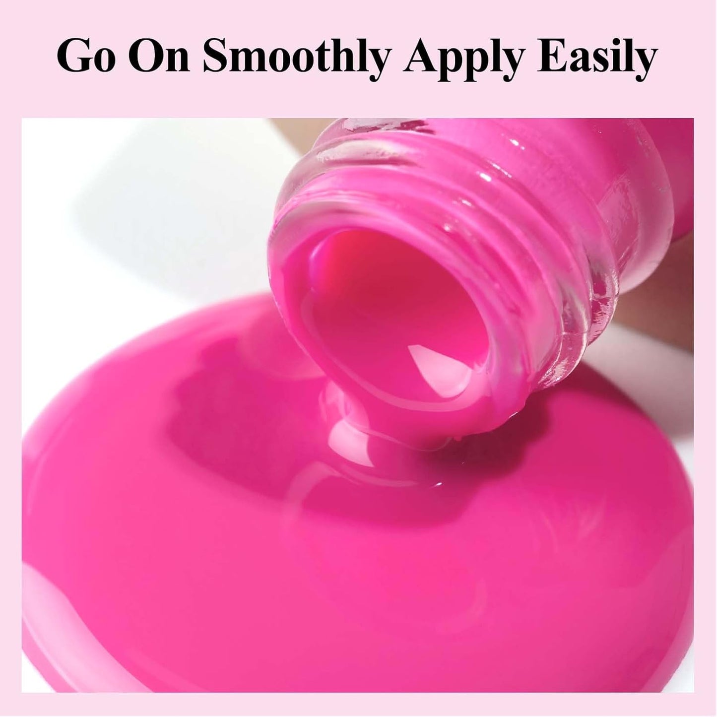 Nail Polish Hot Pink, Air Quick Dry, Nail Lacquer Fuschia Pink Long Lasting & Fast Drying, Color Nail Pigment Oil-based High Coverage for Nail Art Finger Nail Concealer Polish, 1PC 12ML-Velvo Beauty