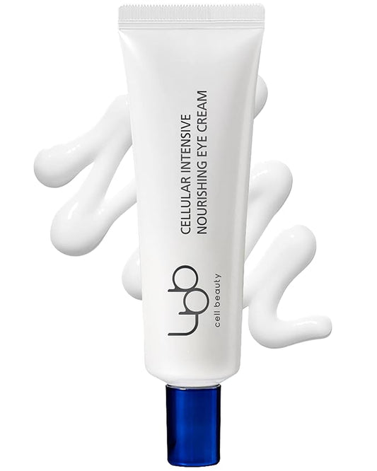 LBB Cellular Intensive Nourishing Eye Cream - Vegan Eye Lifting Treatment - Improves Wrinkles, Anti Aging, Nourishing - Tangerine Cellular Water, Shea Butter, Vitamin E, 0.5 oz.-Velvo Beauty