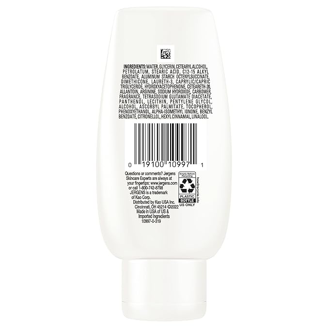 Jergens Ultra Healing Moisturizer for Dry Skin, Hand and Body Lotion, with Hydralucence Blend, Vitamins C, E and B5, 3 Oz, Pack of 8-Velvo Beauty