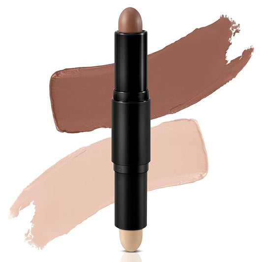 Cream Contour Stick Bronzer Highlighter Face Shaping & Contouring Matte Makeup Long Lasting Waterproof-Velvo Beauty