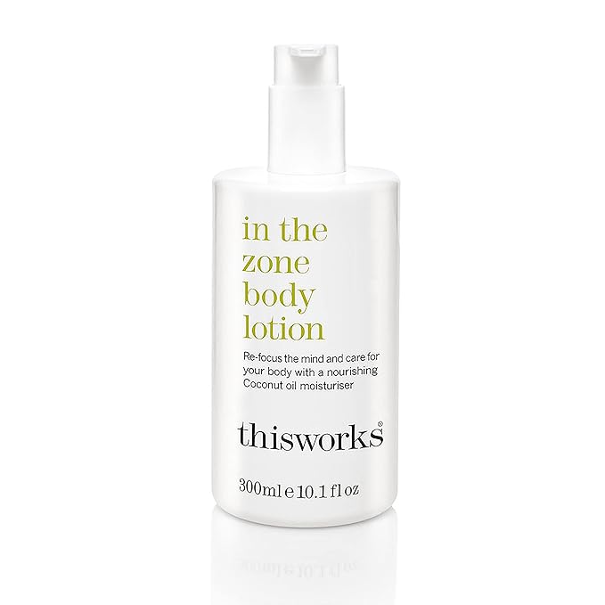 THISWORKS In The Zone Body Lotion, Natural Therapeutic Lotion, 300ml, 10.1 fl. oz-Velvo Beauty
