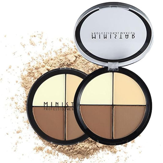 Contour and Highlight Palette Powder Contour Kit Concealing, Highlighting & Contouring Foundation/Concealer Makeup Palette Full Coverage for Conceal Trouble Spots Dullness-Velvo Beauty