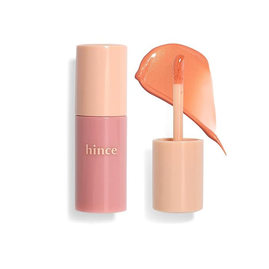 hince Dewy Liquid Cheek 6g Raw Glow Liquid Blush for Cheeks Vegan Dewy Cheek Tint Glass Skin Lightweight Liquid Blush Weightless Watercolor (WARM FRECKLE, LC001)-Velvo Beauty