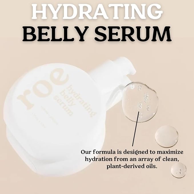 Stretch Mark Belly Serum/Oil for Sensitive Skin with Long and Short-term Hydration, Increases Skin Elasticity and Firmness Reduce Stretch Marks (Belly Serum)-Velvo Beauty