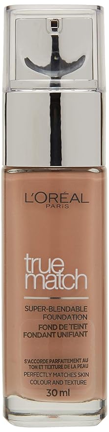 L'Oreal Paris New True Match Foundation 30ml - 5D/5W Golden Sand-Velvo Beauty
