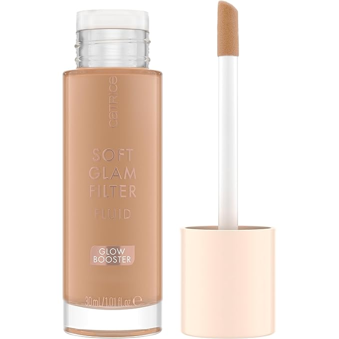 Catrice | Soft Glam Filter Fluid | Luminous Make Up Base & Highlighter for Radiant Complexion | With Vitamin E & Squalene | Vegan & Cruelty Free (30 | Medium)-Velvo Beauty